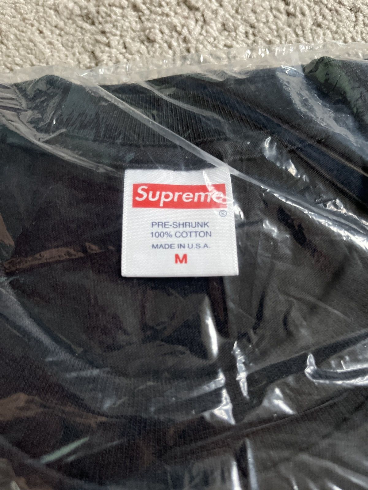 Supreme Supreme We’re Back tee size medium FW19 black Size US M / EU 48-50 / 2 - 5 Thumbnail