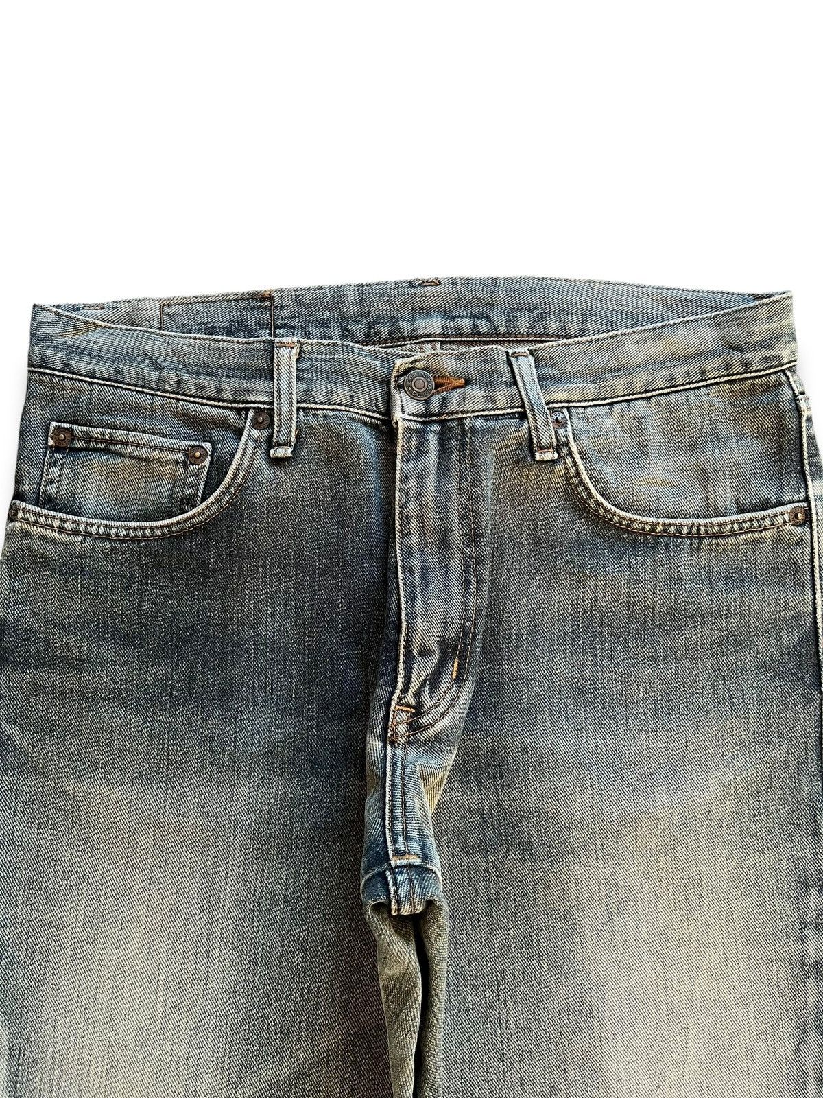 Edwin Vintage Japanese Edwin Faded Wash Distressed Loose Jeans Size US 32 / EU 48 - 4 Thumbnail