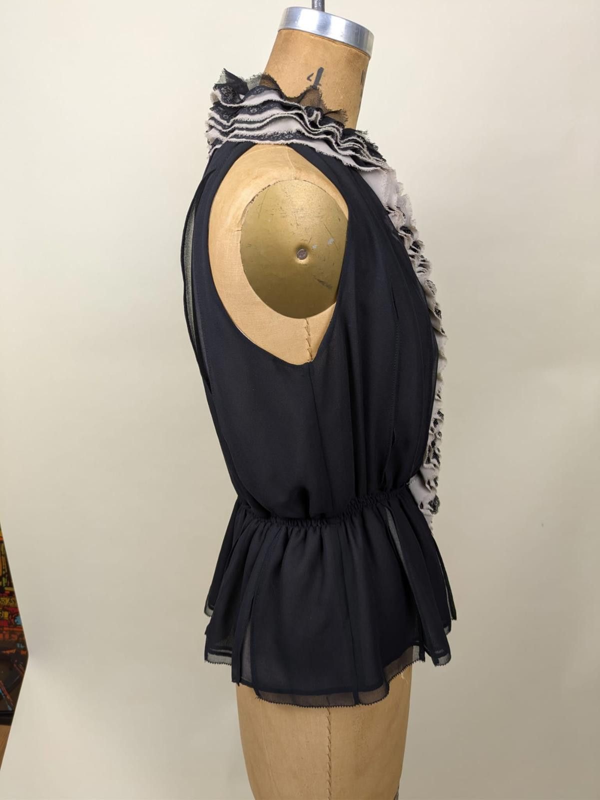 Other robert rodriguez romantic soft goth ruffle top Size M / US 6-8 / IT 42-44 - 3 Thumbnail