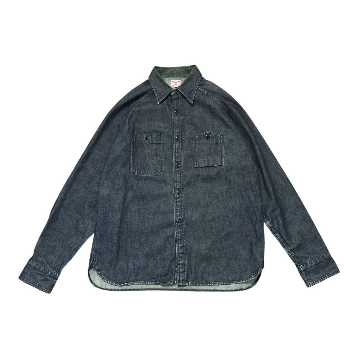 Japanese Brand × Pherrow's × Vintage Pherrow’s Story Button Long Sleeve Denim Jacket Blue/Black Size US M / EU 48-50 / 2 - 2 Thumbnail