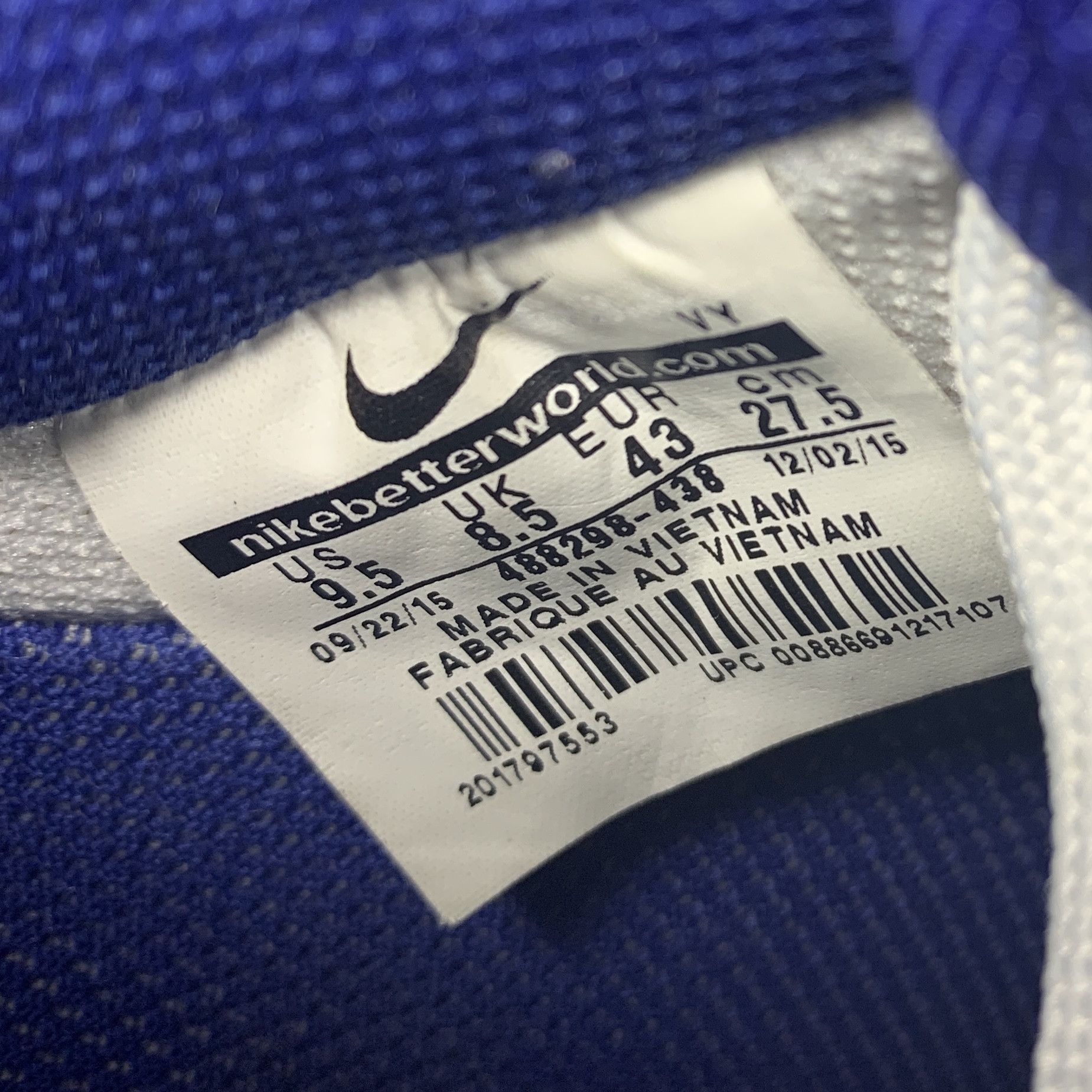 Nike Air Force 1 Low 'Net Collector’s Society' 488298-438 Size US 9.5 / EU 42-43 - 8 Thumbnail