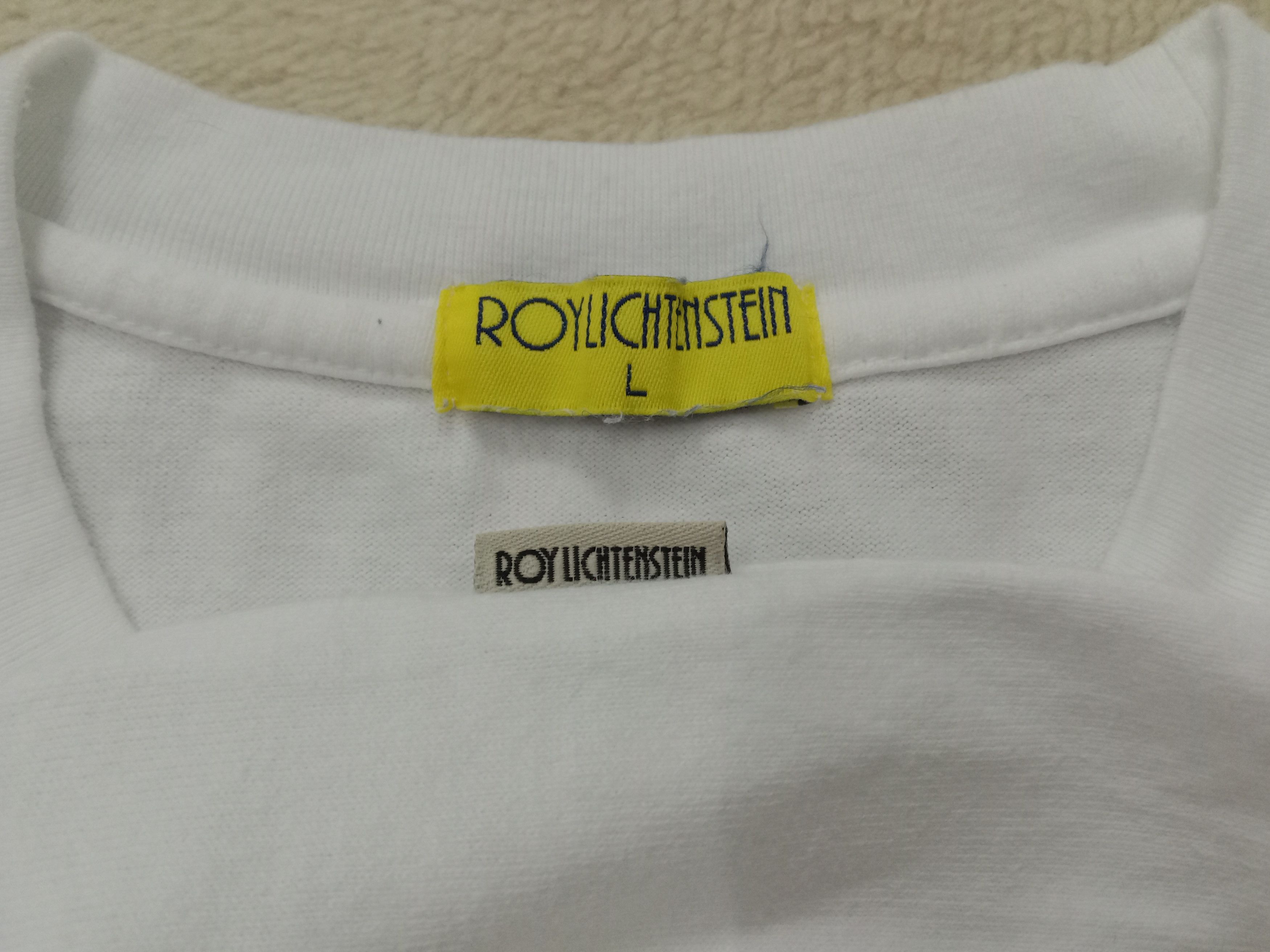 Uniqlo Vintage Uniqlo Pop Art Roy Lichtenstein Tshirt Size US L / EU 52-54 / 3 - 4 Thumbnail