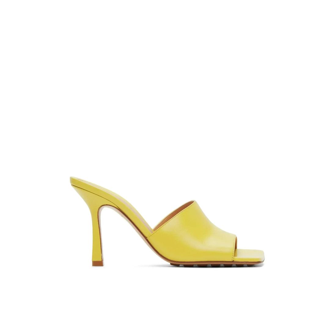 Bottega Veneta o1n1vont0225 Stretch Mules in Yellow Size US 9 / IT 39 - 1 Thumbnail