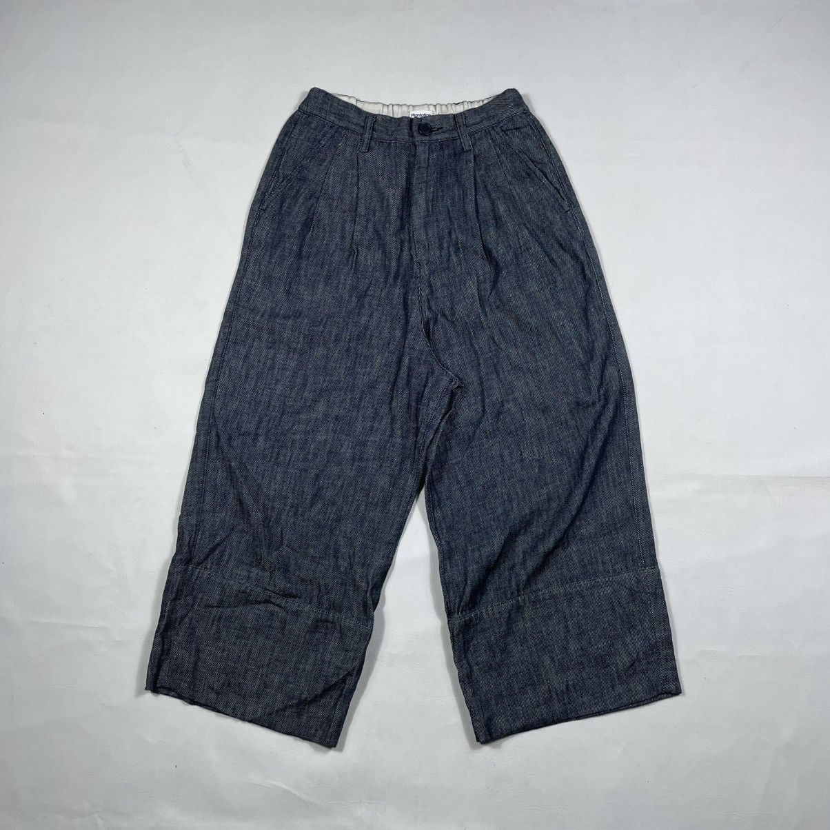 Issey Miyake ISSEY MIYAKE -PLANTATION WIDE LEG PANTS Size US 28 / EU 44 - 1 Thumbnail