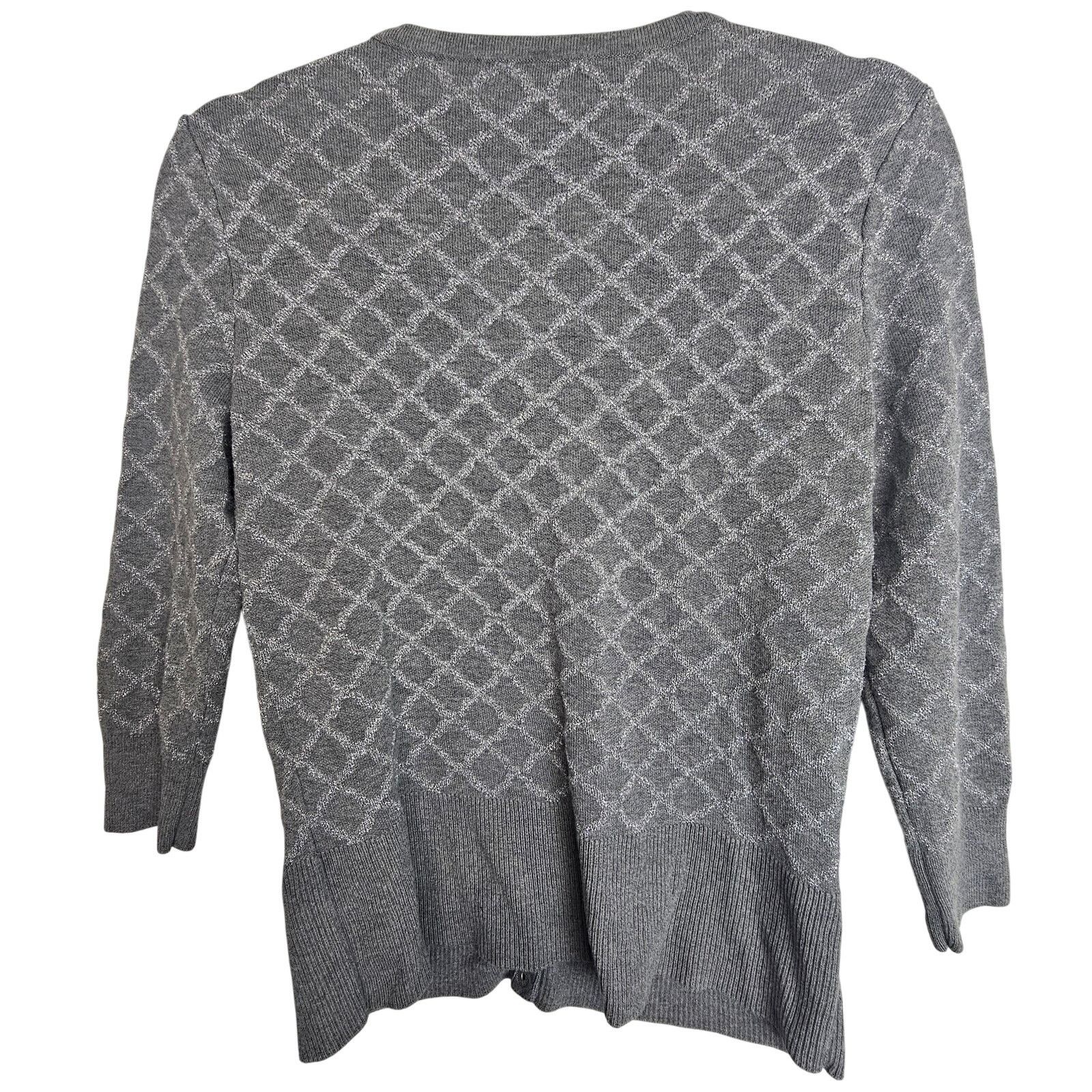 White House Black Market White House Black Market Cardigan Sweater Size M Snap Front Size M / US 6-8 / IT 42-44 - 7 Thumbnail