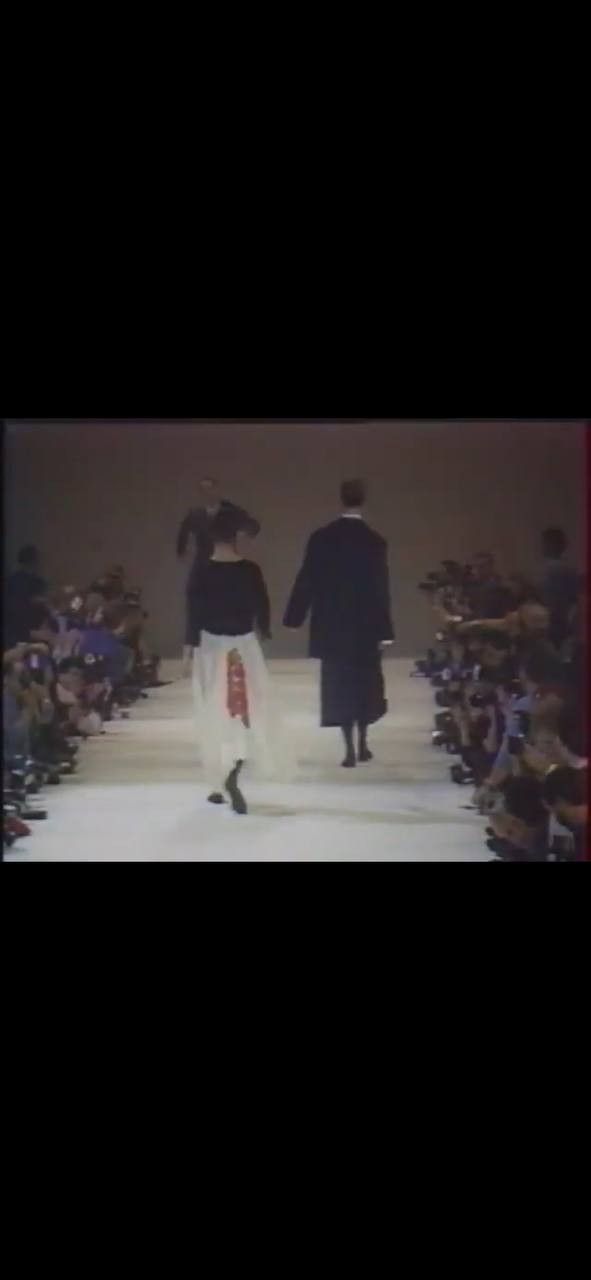 Yohji Yamamoto Yohji Yamamoto 1987 Skirt SS87 Floral Cupro Archive Japan Size 24" / US 00 / IT 34 - 5 Thumbnail