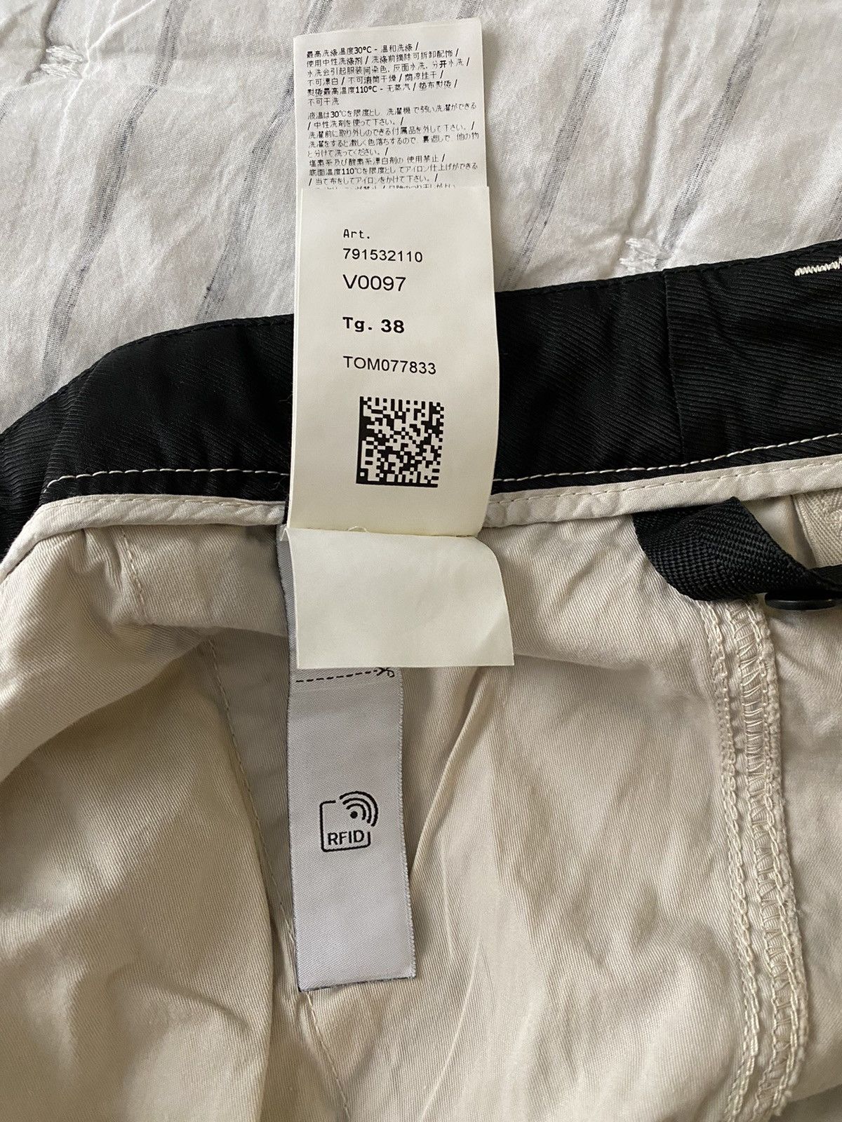 Stone Island Stone Island Comfort Cargo Pants Plaster Sz 38 NWT Size US 38 / EU 54 - 15 Thumbnail
