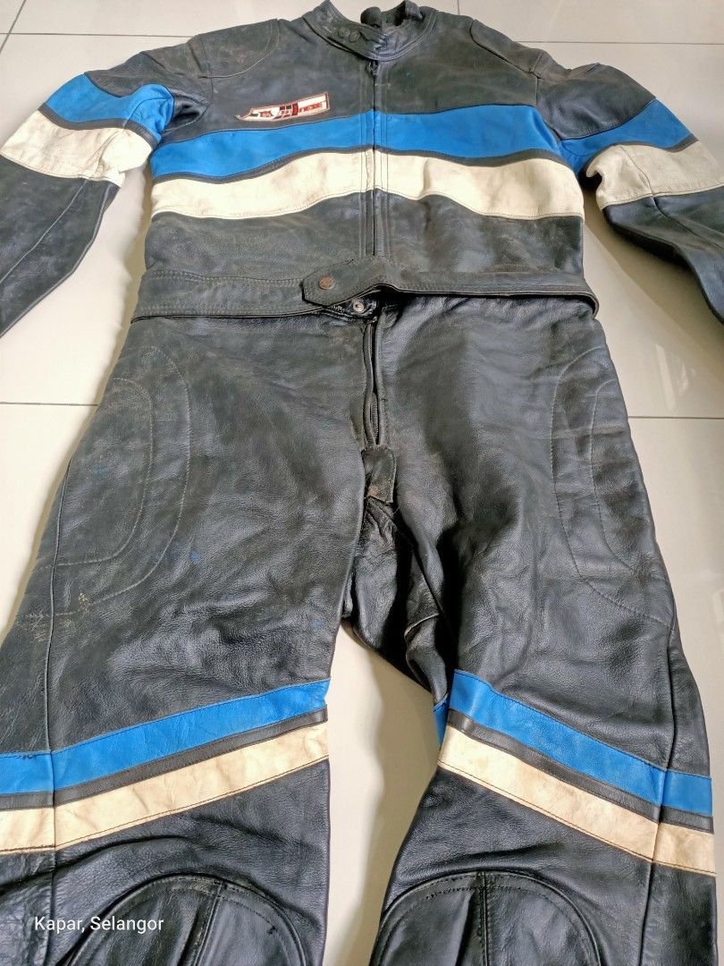 Dainese Vintage dainese speed leather racing suit Size US L / EU 52-54 / 3 - 2 Thumbnail