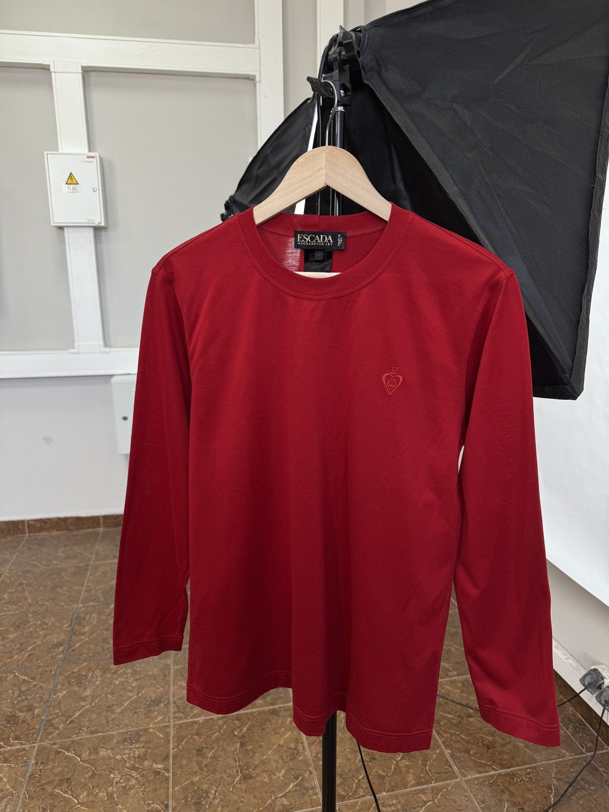 Escada × Vintage 🇮🇹 Vintage 90s Escada Margaretha Ley LongSleeve Made in Italy Size S / US 4 / IT 40 - 1 Thumbnail