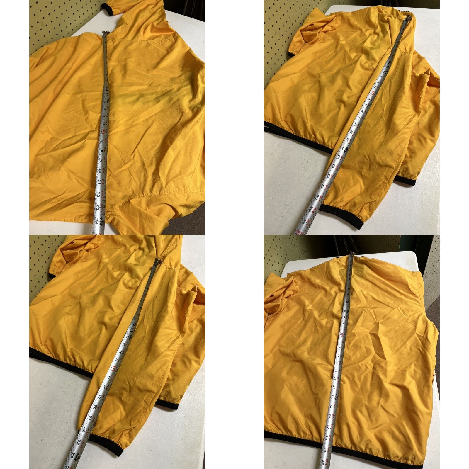 Nike VINTAGE Nike Jacket Mens Large Yellow Pullover Swoosh Windbreaker Lightweight Size US L / EU 52-54 / 3 - 8 Thumbnail