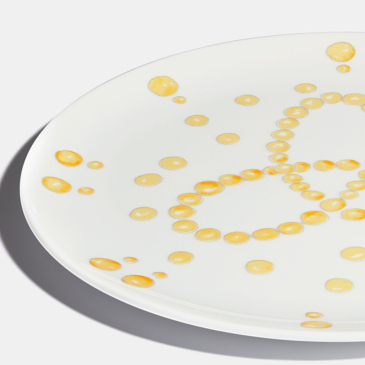 Dior o1bcso1str0226 Size:OS/Dessert Plate in White/Golden Size ONE SIZE - 3 Thumbnail