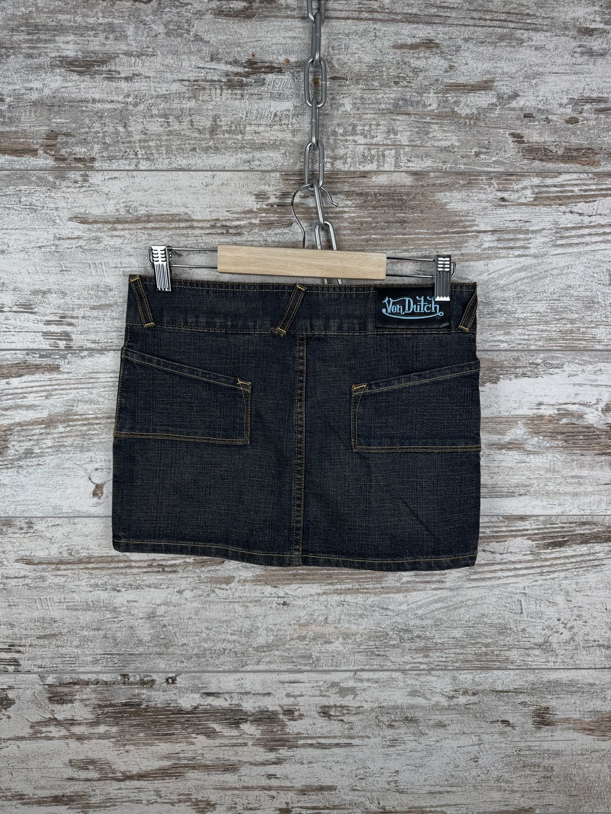 Von Dutch Mini Skirt | Grailed