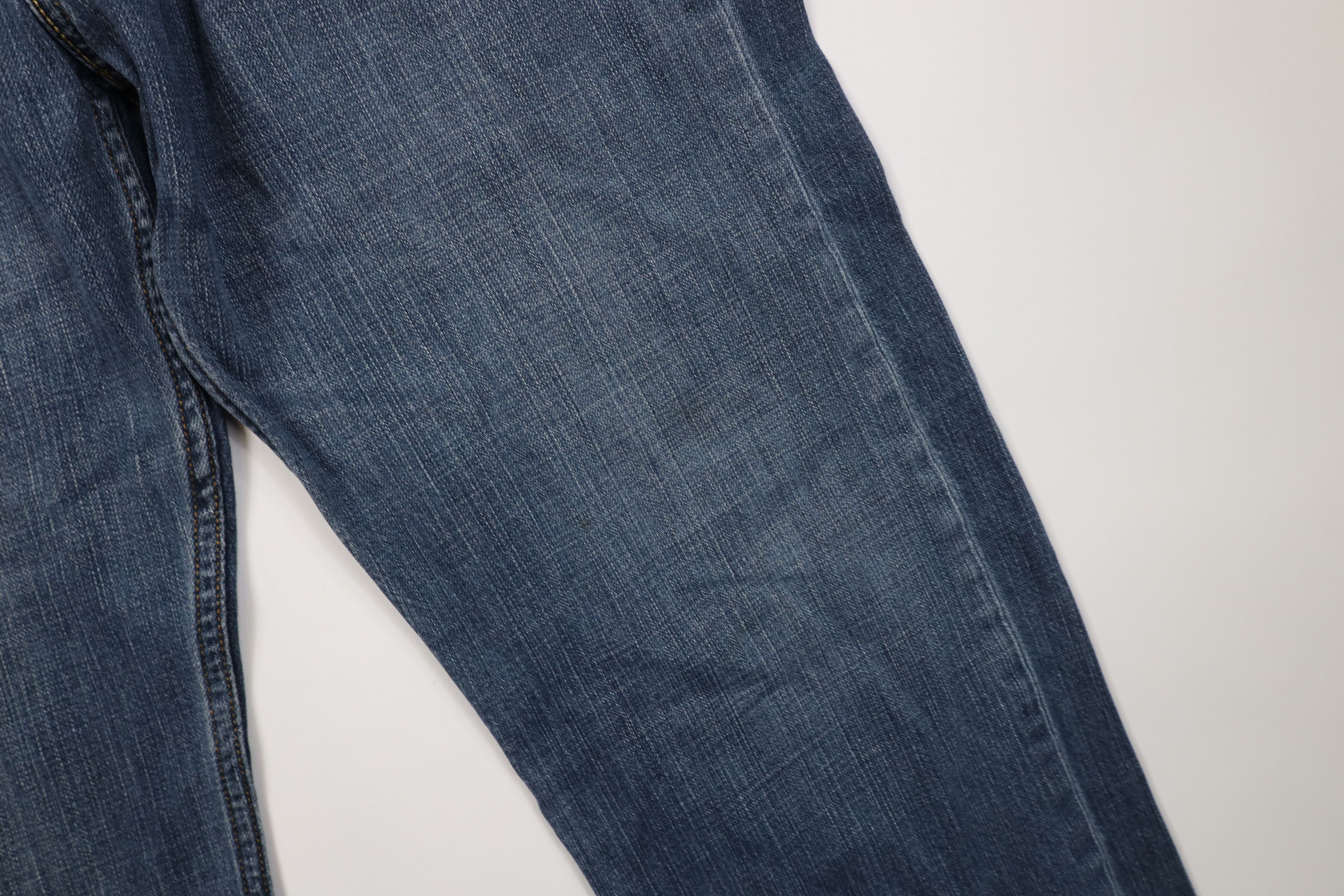 Levi's Vintage Y2K Levis 569 Straight Wide Leg Denim Jeans Blue Size US 36 / EU 52 - 6 Thumbnail