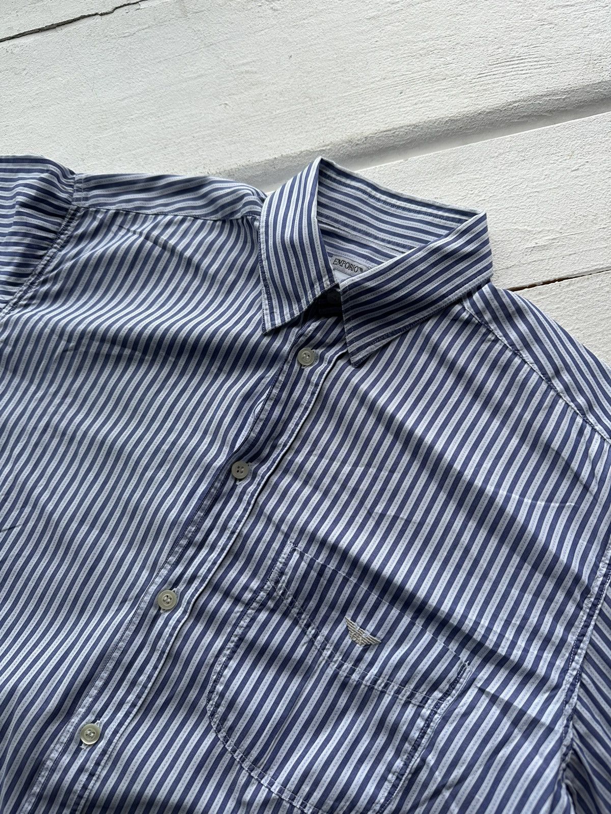 Emporio Armani RARE🚨 EMPORIO ARMANI JEANS VINTAGE SHIRT LUXURY BUTTON 90s Size US M / EU 48-50 / 2 - 5 Thumbnail