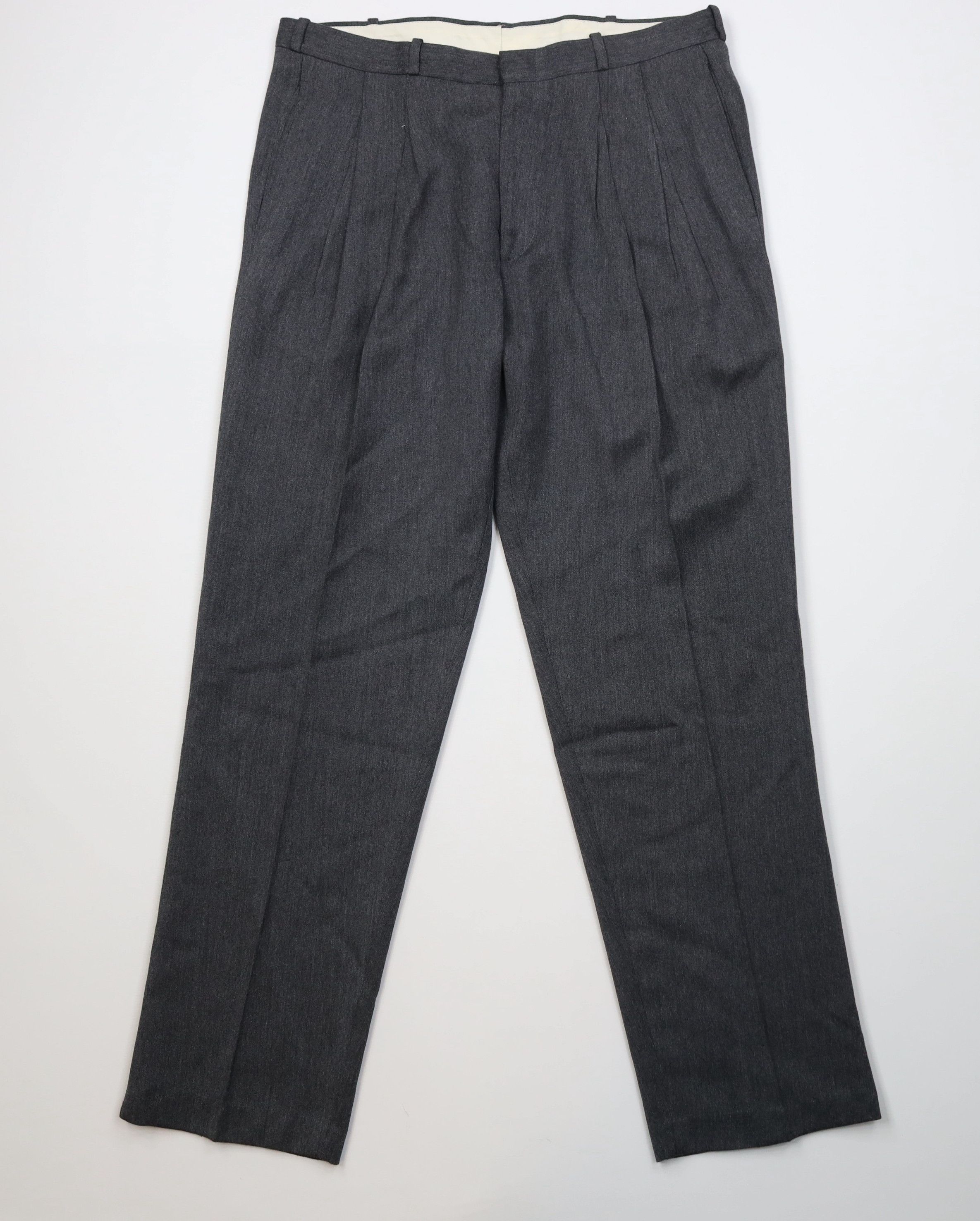 Vintage Vintage 60s Streetwear Gabardine Blend Knit Chino Pants USA Size US 36 / EU 52 - 1 Thumbnail