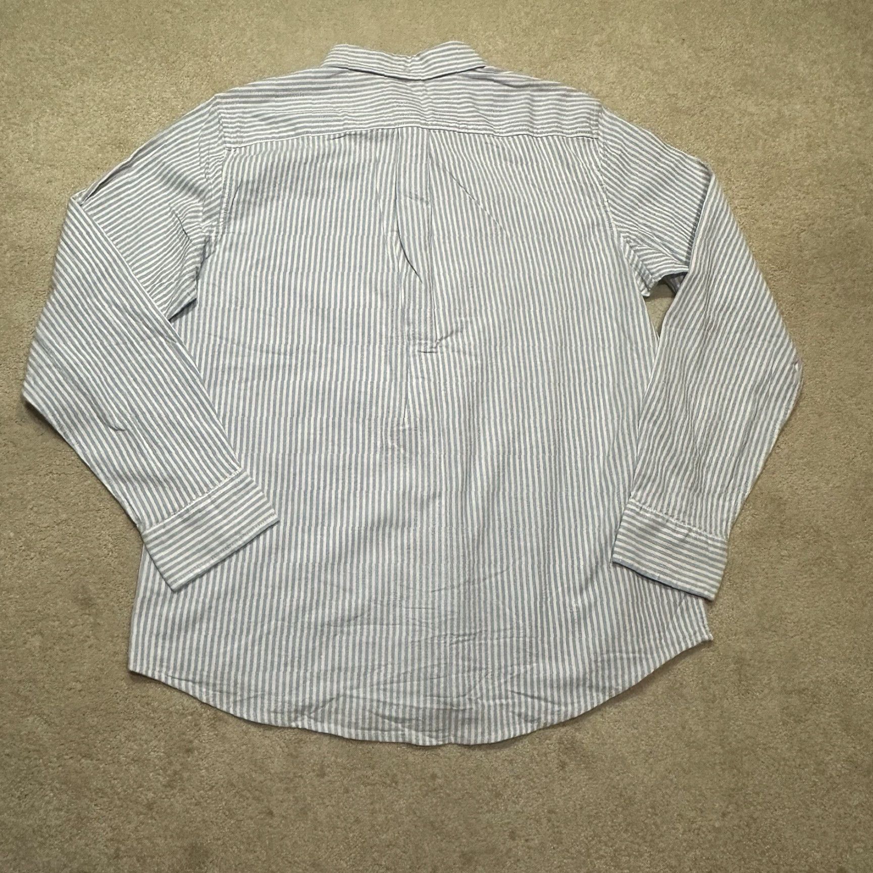 Gap Gap Oxford Button Up Shirt Mens Large Blue Striped Preppy NWT Casual Workwear Short Sleeve Button-Down Collared Vintage: No Size US L / EU 52-54 / 3 - 2 Thumbnail