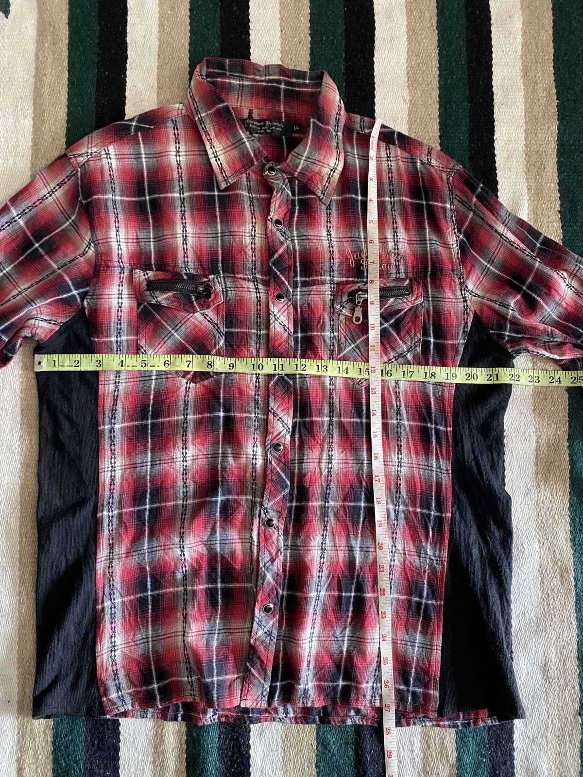 Japanese Brand Japanese Brand Thruxton Plaid Tartan Flannel Shirt Size US L / EU 52-54 / 3 - 14 Thumbnail