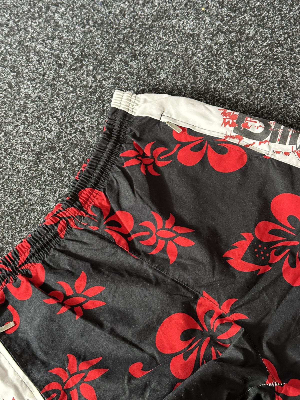 Billabong × Vintage 🚨Vintage BILLABONG OVER PRINT FLOWER Japanese Surf Shorts Size US 32 / EU 48 - 5 Thumbnail