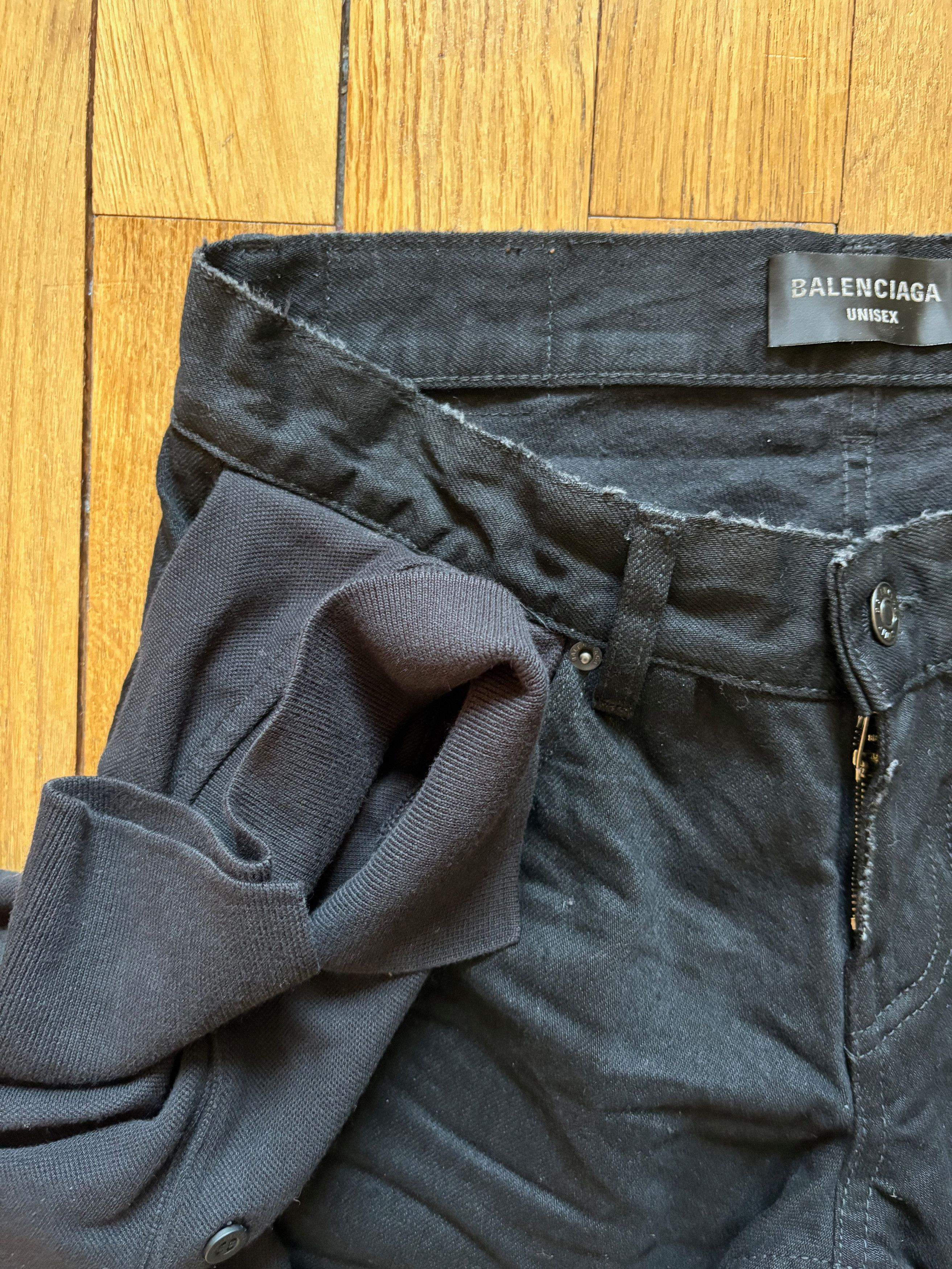 Balenciaga Balenciaga SS25 Layered Low Waisted jeans with attached polo Size US 28 / EU 44 - 5 Thumbnail