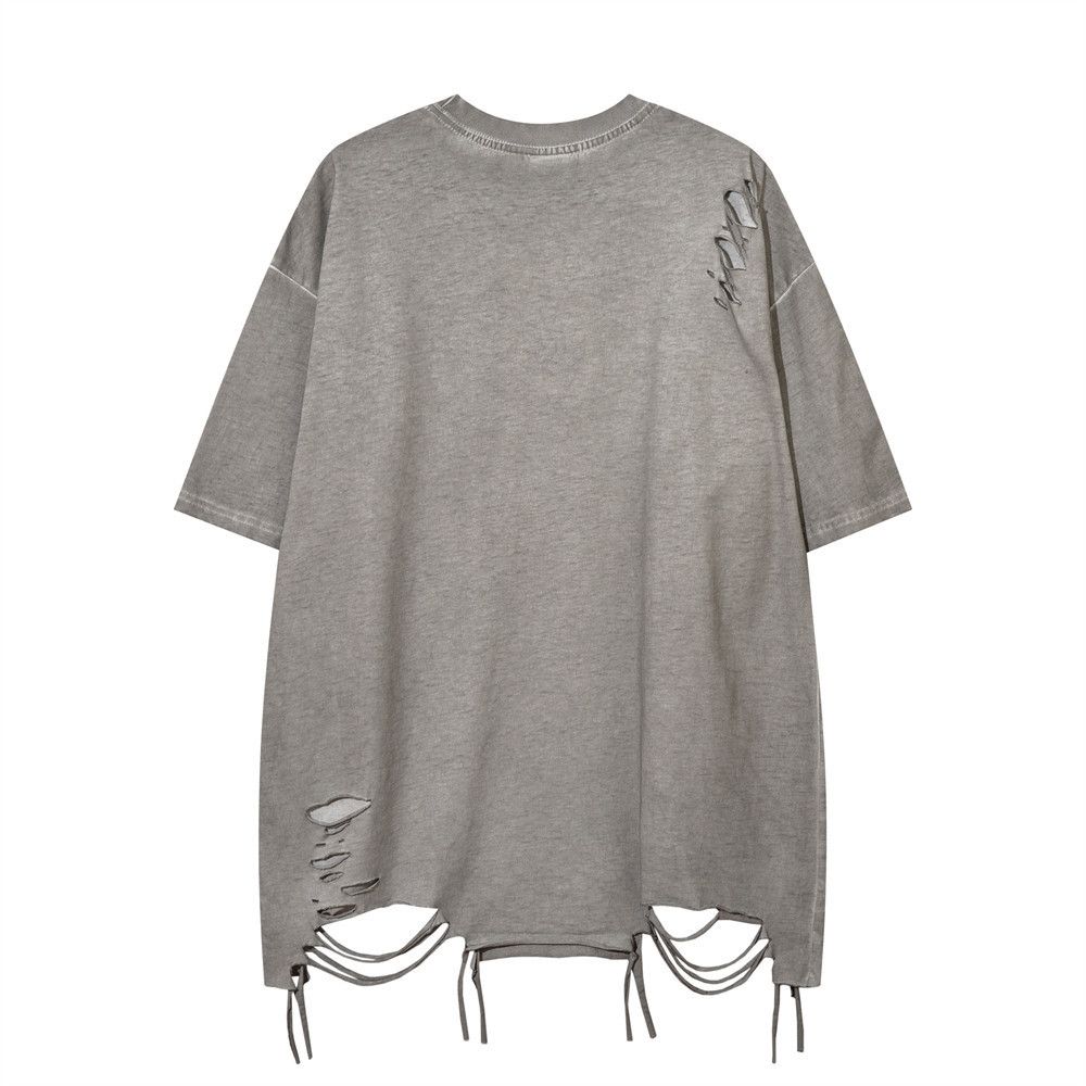 Japanese Brand × Vintage Street Fashion Distressed Necklace Ripped T-shirt Size US L / EU 52-54 / 3 - 2 Thumbnail