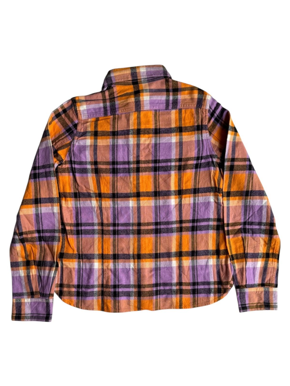 Bape VERY RARE VINTAGE SHIRT FLANNEL A BATHING APE BAPE PLAID Size XXS / US 00 / IT 34 - 2 Thumbnail