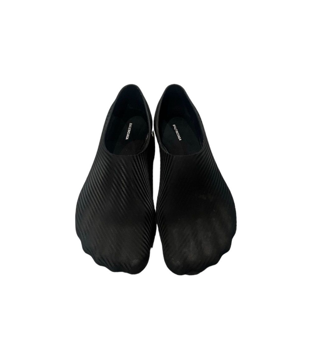 Pre-owned Balenciaga Ultra Flats In Black