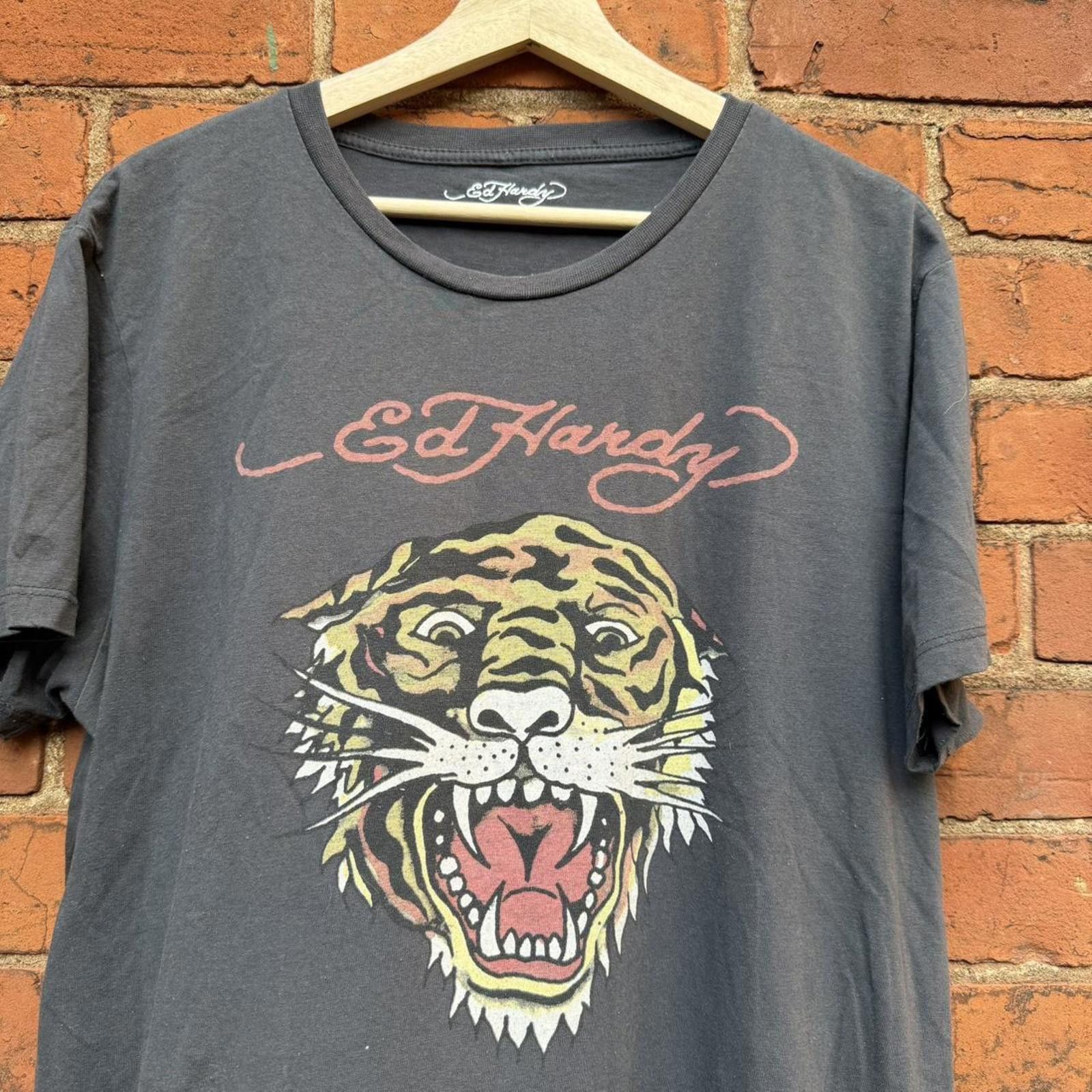 Ed Hardy Ed hardy t shirt tiger head Size US L / EU 52-54 / 3 - 2 Thumbnail