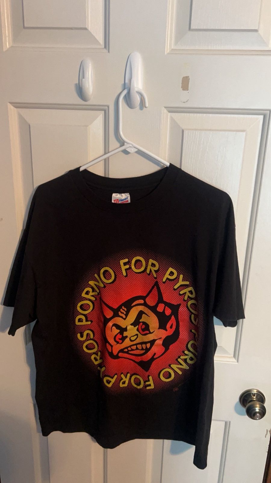 Band Tees × Vintage 90s Porno for Pyros Jane’s addiction single stitch band tee Size US XL / EU 56 / 4 - 1 Thumbnail