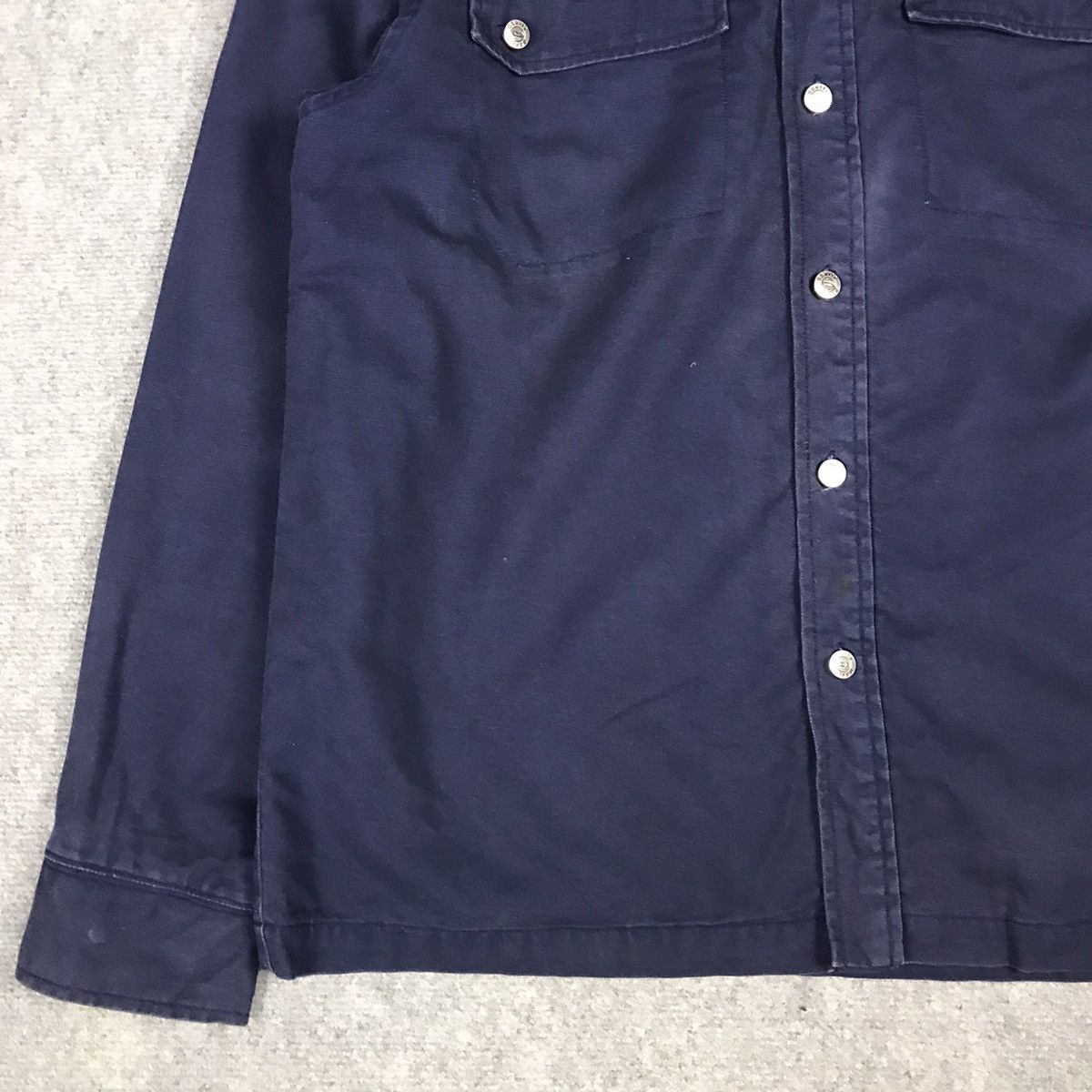 Japanese Brand × Oakley OAKLEY BUTTON INDIGO STYLE JACKET Size US L / EU 52-54 / 3 - 3 Thumbnail