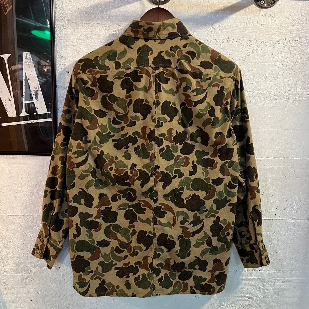 Vintage True Vintage 60's/70's Frogskin/Duck Camo Field Jacket Shirt Size US L / EU 52-54 / 3 - 2 Thumbnail