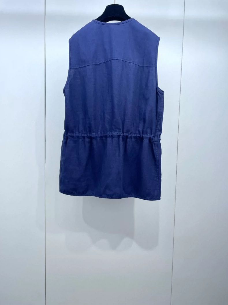 Loro Piana LORO PIANA High grade tooling drawstring vest Size S / US 4 / IT 40 - 2 Thumbnail