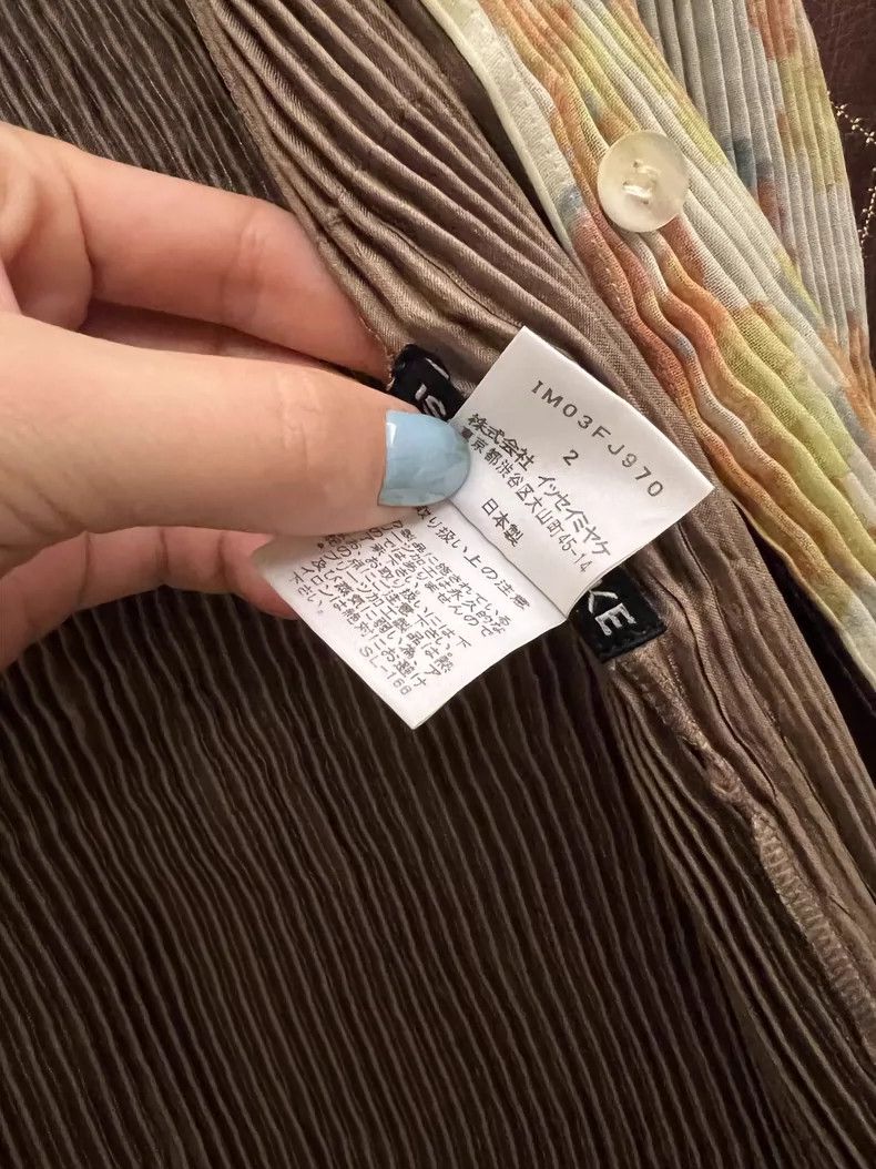 Issey Miyake Issey Miyake A medieval pleated cardigan Size M / US 6-8 / IT 42-44 - 6 Thumbnail