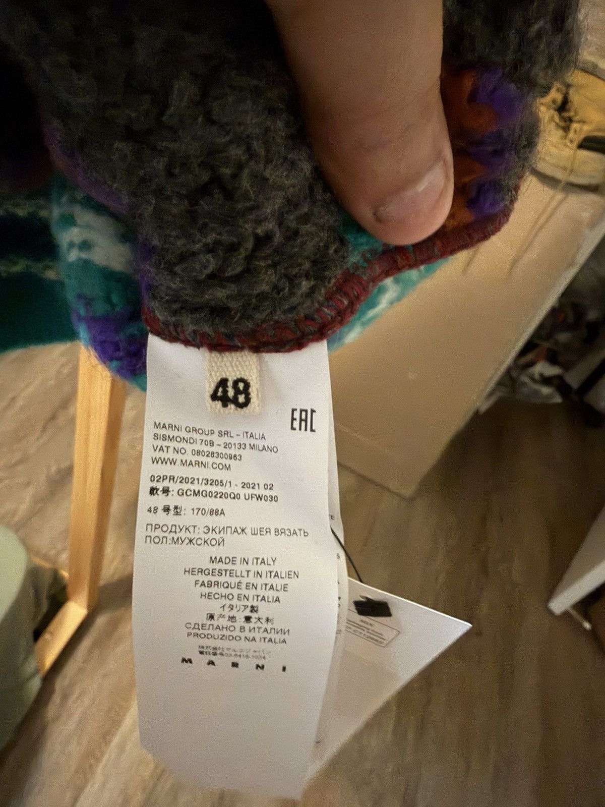 Marni Marni sweater Size US M / EU 48-50 / 2 - 6 Thumbnail