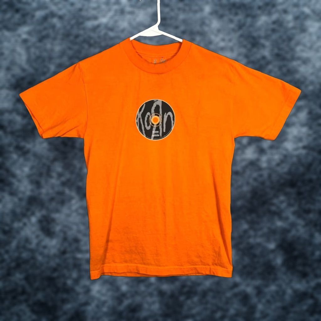 Pleasures VINTAGE Korn T-Shirt Shirt Adult Small Orange 100% Cotton 2018 Graphic Tee Mens Size US S / EU 44-46 / 1 - 1 Thumbnail