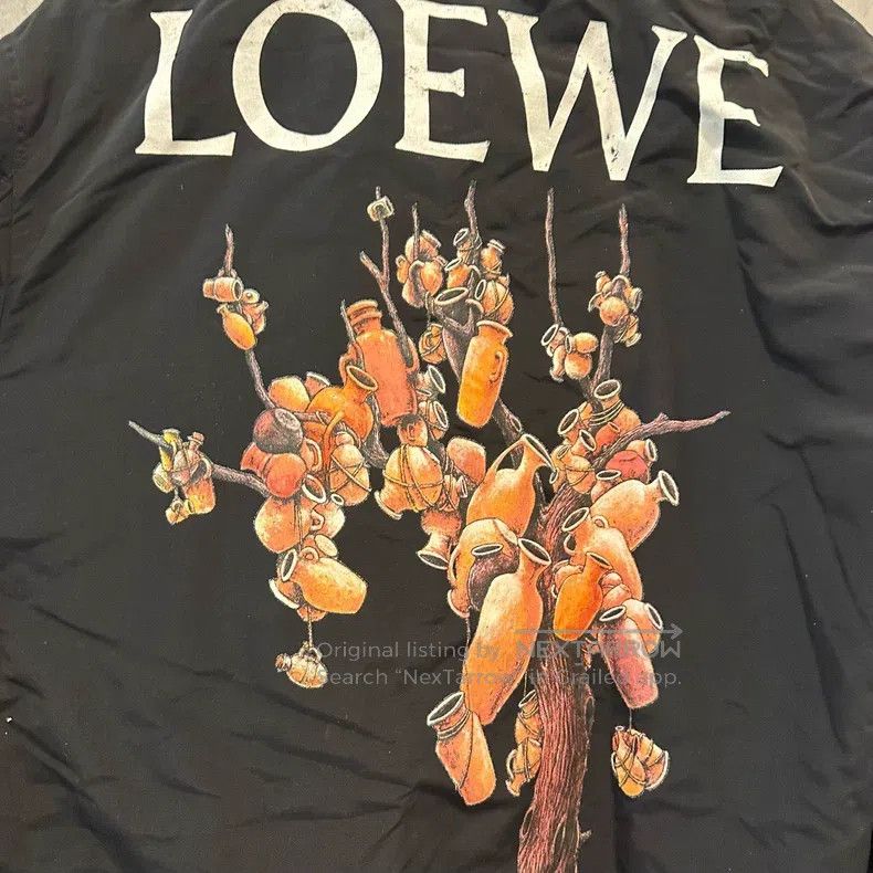 Loewe Loewe Black Flight Jacket Size US XL / EU 56 / 4 - 4 Thumbnail