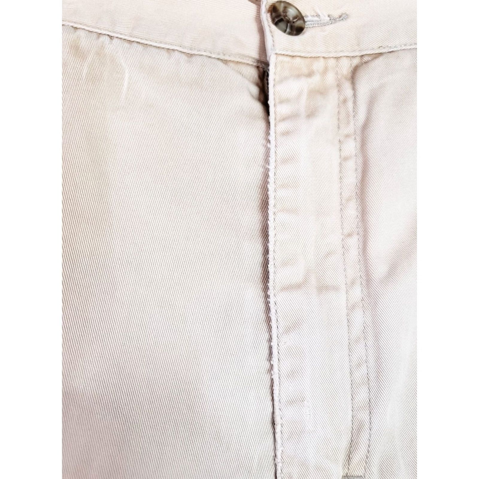 Vintage VINTAGE Woolrich Pants Men 34x29.5" Khaki Flannel Lined Workwear 90s Size US 34 / EU 50 - 3 Thumbnail