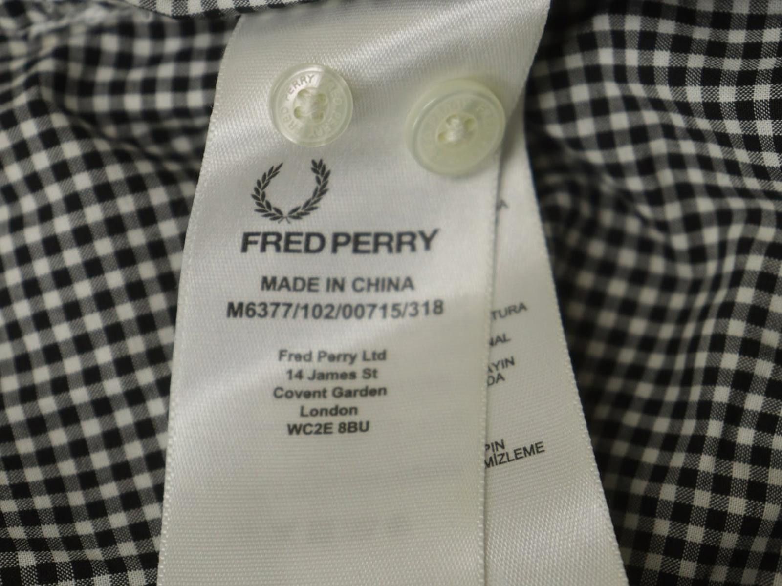 Fred Perry Fred Perry Multicolor Plaid Collared Shirt Size S Size US S / EU 44-46 / 1 - 10 Thumbnail