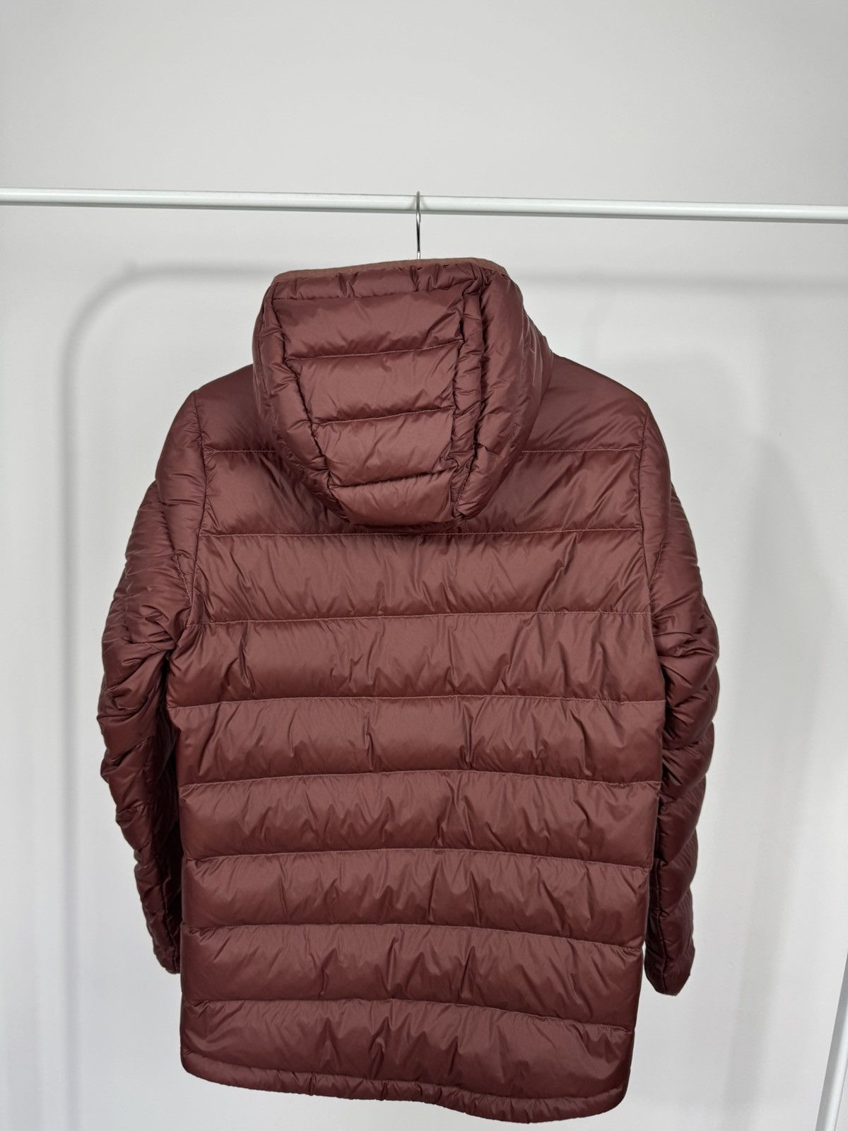 Peak Performance Peak Performance Women Hooded Down Puffer Jacket Burgundy M Size M / US 6-8 / IT 42-44 - 16 Thumbnail