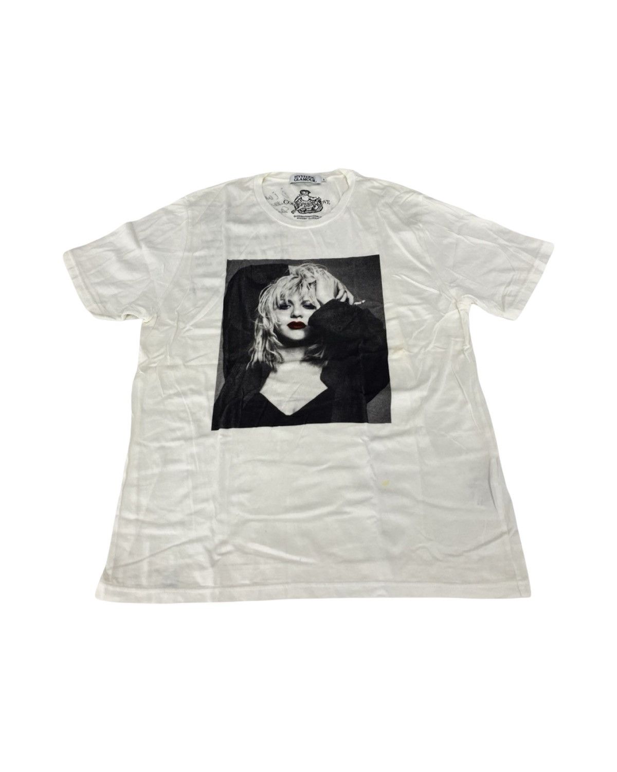 Hysteric Glamour Courtney Love Graphic T-Shirt | Grailed