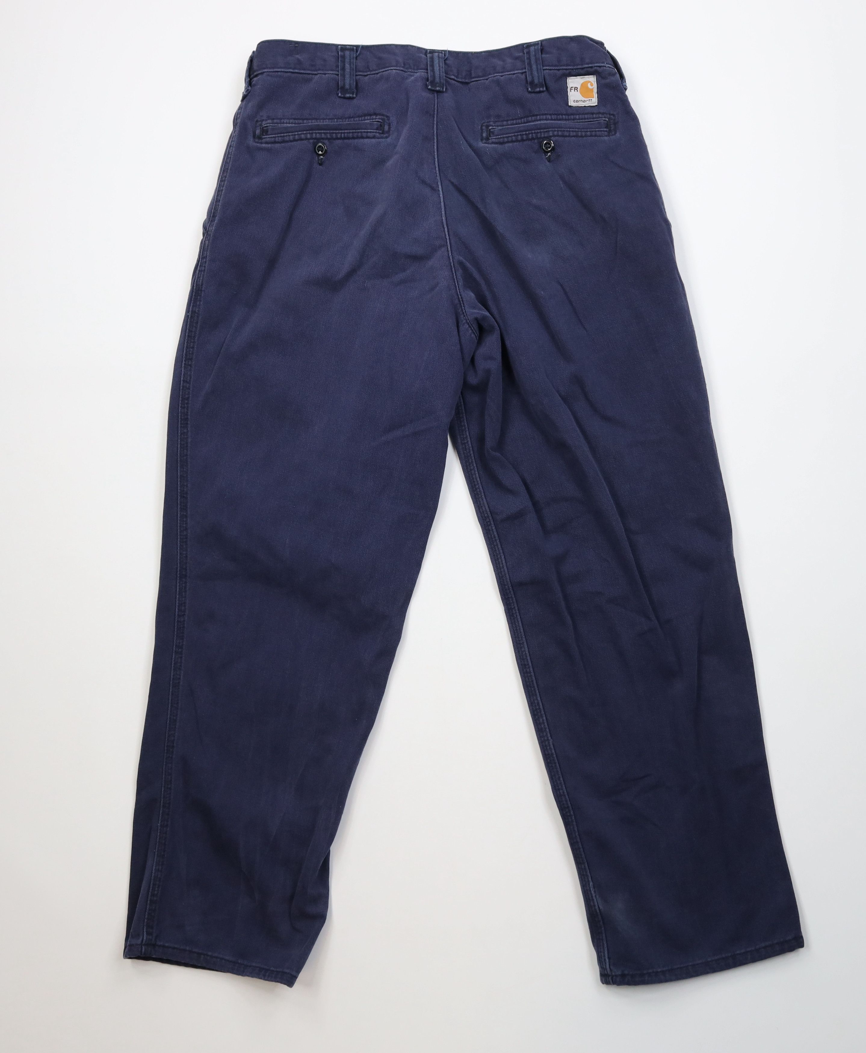 Carhartt Carhartt FR Fire Flame Resistant Wide Leg Pants Workwear Size US 34 / EU 50 - 13 Thumbnail