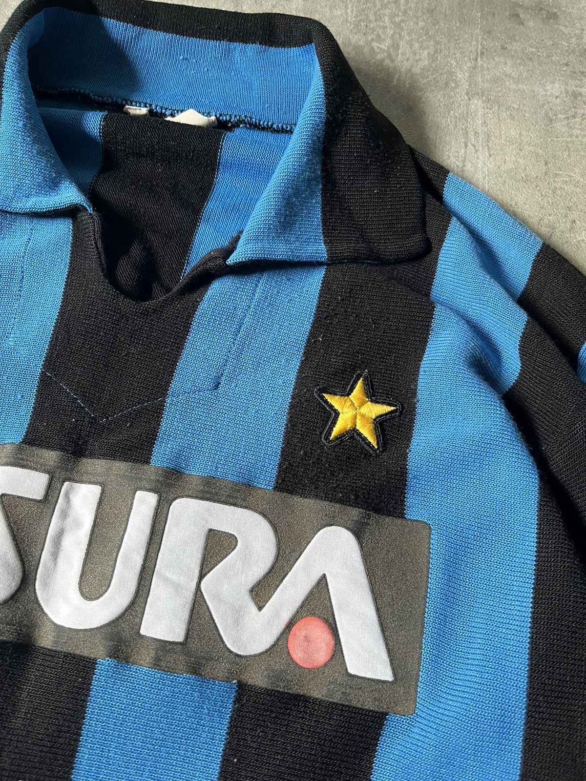 Vintage Inter Milan 1983-1986 home jersey Midura rare Size US M / EU 48-50 / 2 - 4 Thumbnail