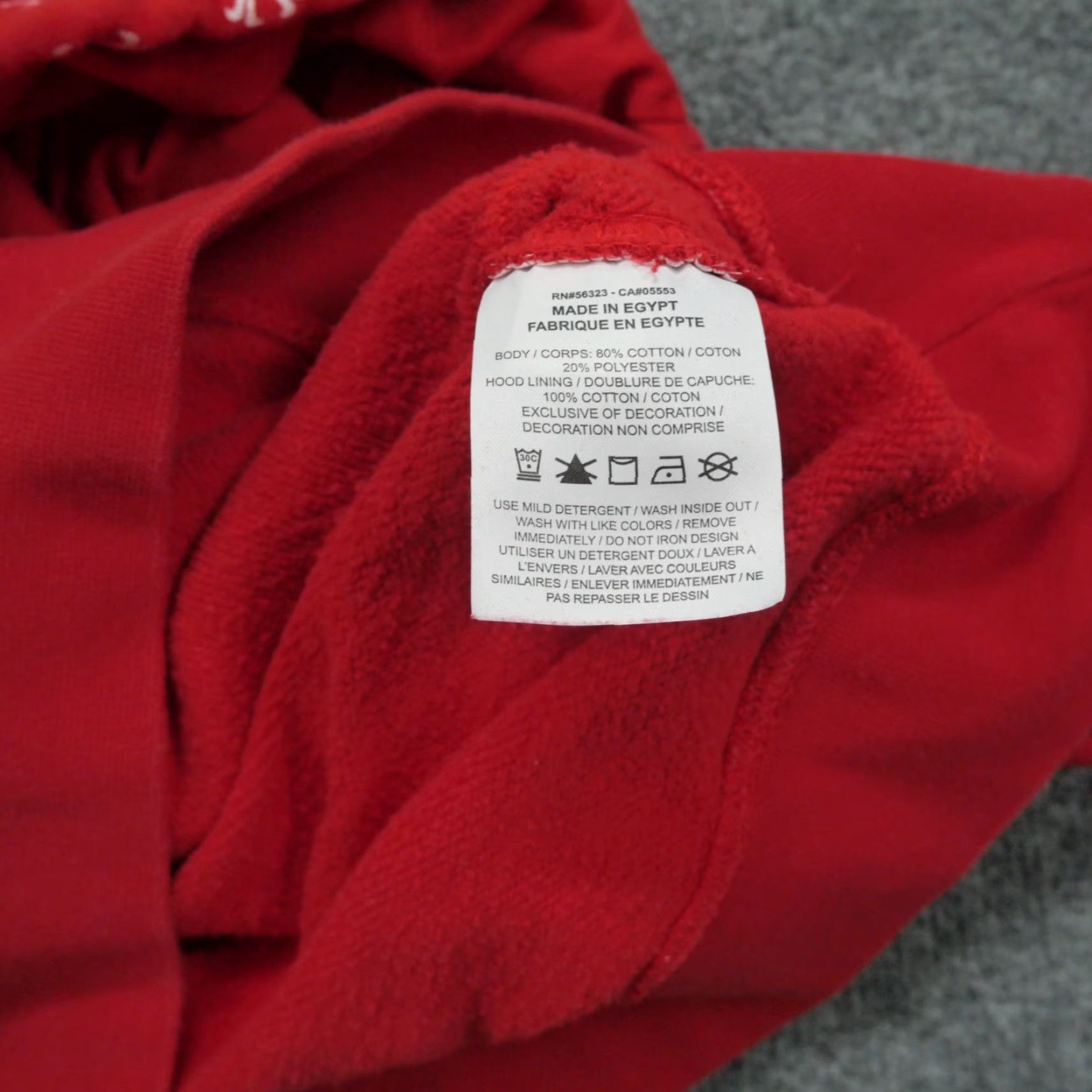 Nike Nike Hoodie Mens Small Red Pullover Monogram Swoosh All Over Print Size US S / EU 44-46 / 1 - 6 Thumbnail