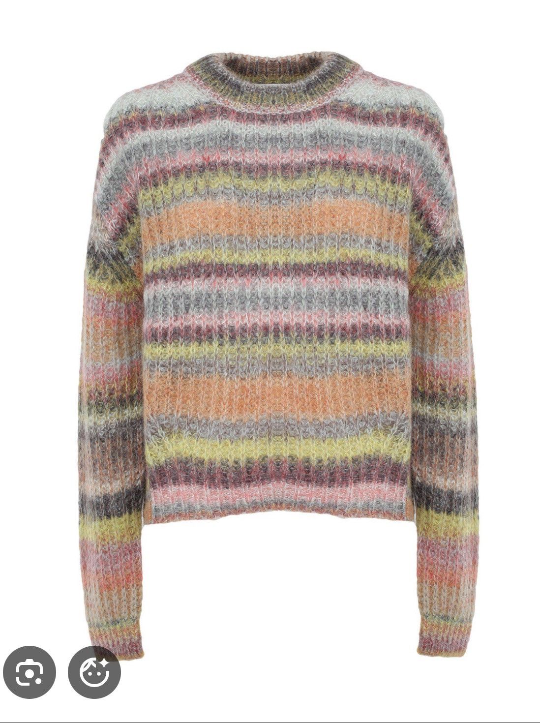 Acne Studios Colorful Mohair Sweater