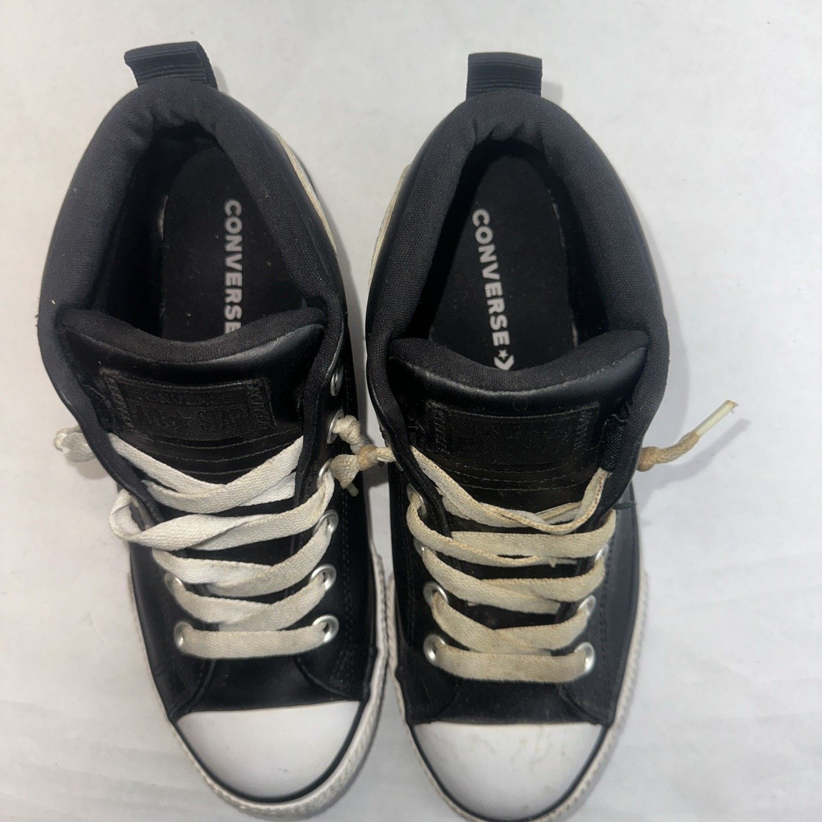 Converse Converse CT All Star Street 663835C Black Leather Juniors 5 Size US 5 / IT 35 - 3 Thumbnail