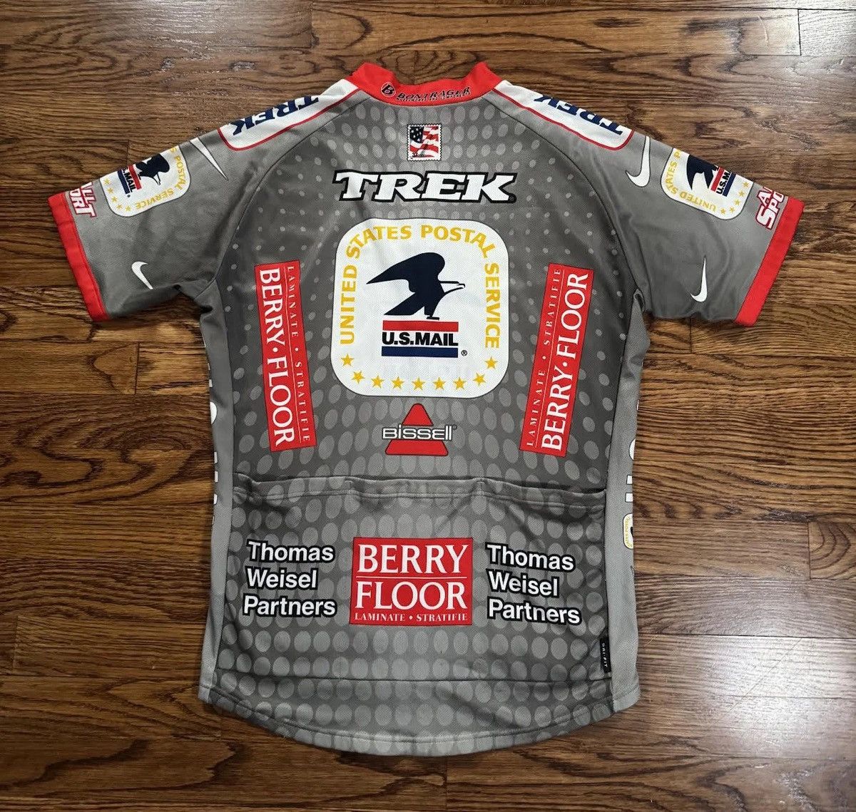 Nike Vintage Nike USPS Retro S/S 03 Jersey (Size M)Tour De France Size US M / EU 48-50 / 2 - 3 Thumbnail