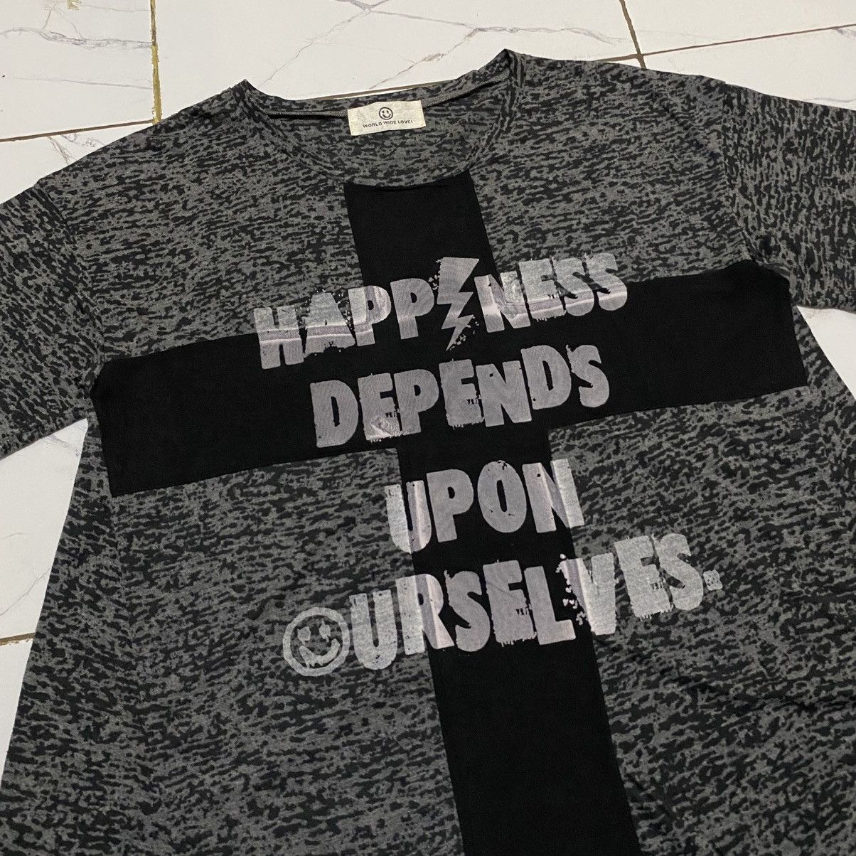 Japanese Brand 2000s World Wide Loved “Cross” Mesh Top Size S / US 4 / IT 40 - 5 Thumbnail