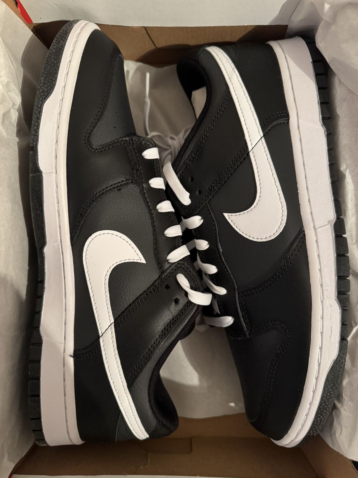 Nike ✅ US12.5 Nike Dunk Low Black Panda DJ6188-002 Size US 12.5 / EU 45-46 - 2 Thumbnail