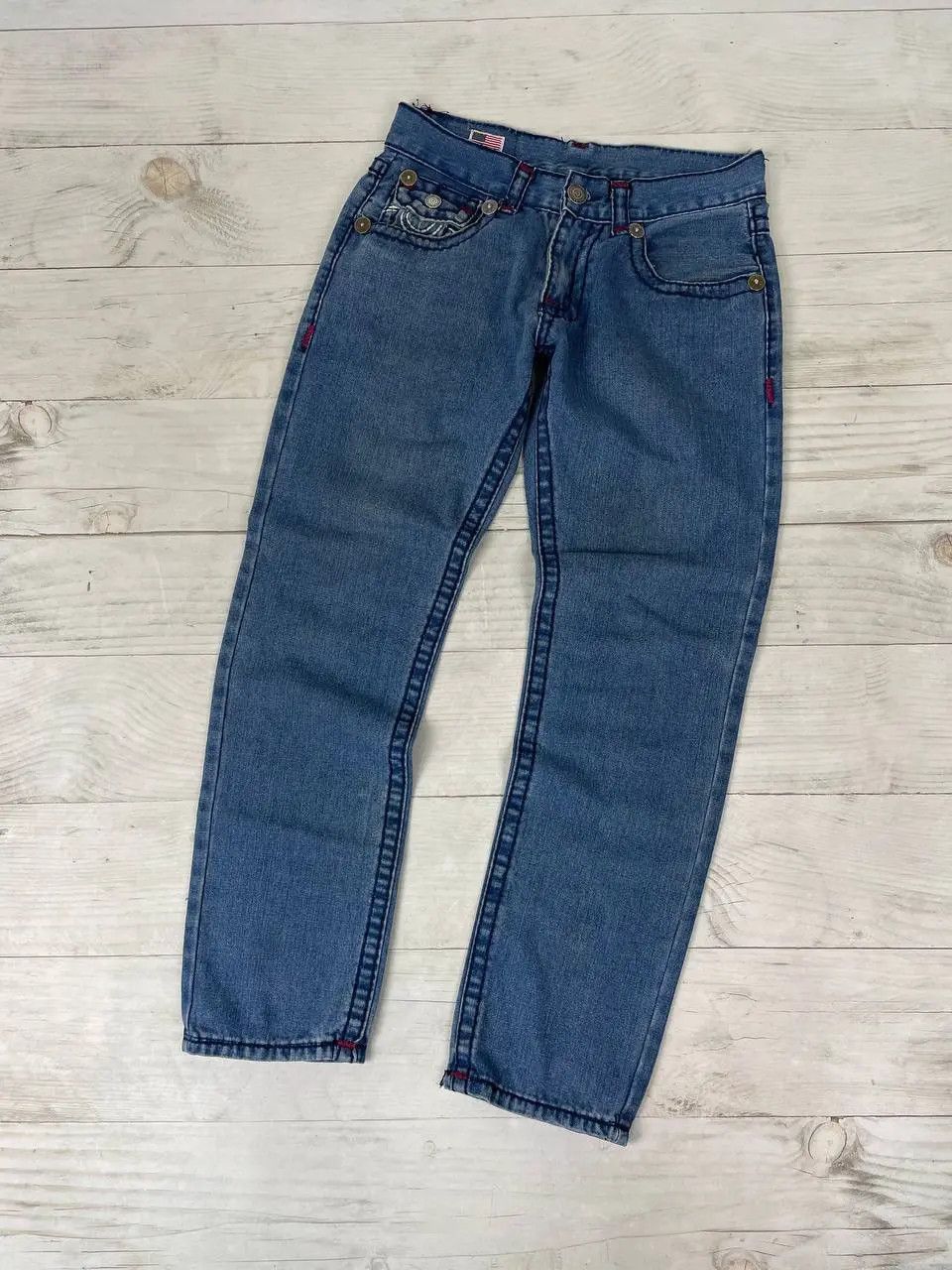 True Religion Vintage True Religion Denim Jeans Y2K Size US 30 / EU 46 - 2 Thumbnail