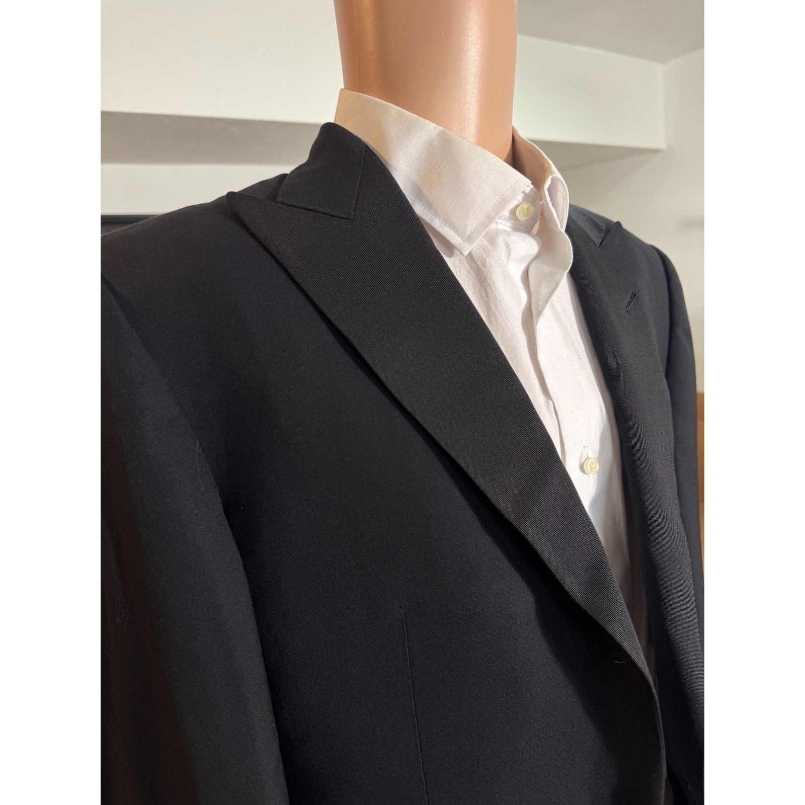 Tom Ford Tom Ford Grossgrain Peak Lapel Dinner Jacket (50R EU) 40R Size 40R - 4 Thumbnail