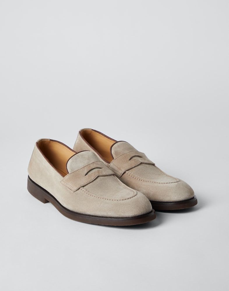 Brunello Cucinelli o1w1db10924 Loafer in Grey Size US 7 / EU 40 - 2 Thumbnail